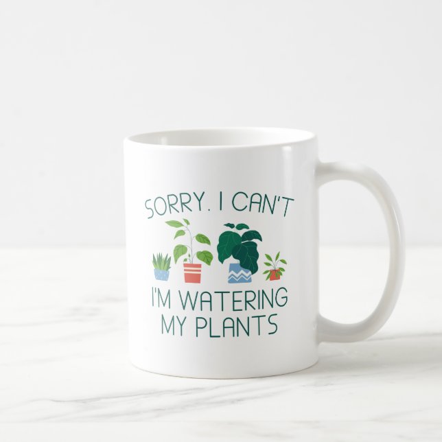 Mug J'arrose mes Plantes (Droite)