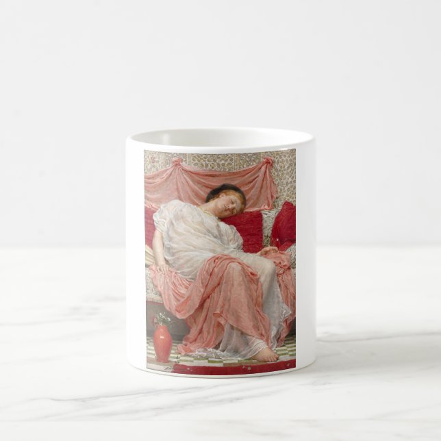 Mug Jasmine (Belle Jeune femme qui dort) (Centre)