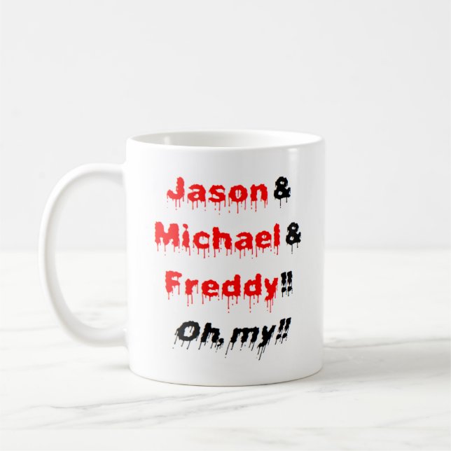 Mug jason et michael et freddy (Gauche)