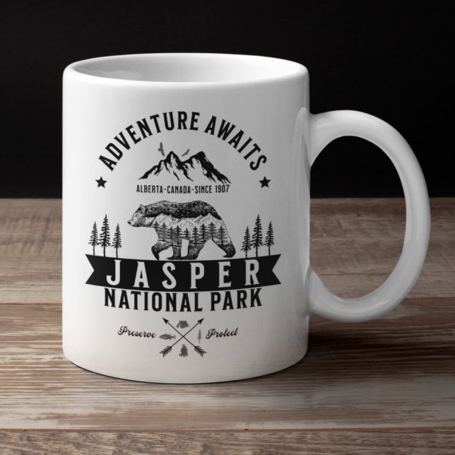 Mug Jasper National Park Alberta Canada Funny (Créateur téléchargé)