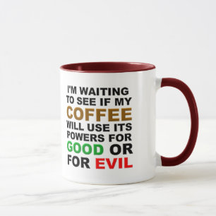 Mug J'attends de voir si...