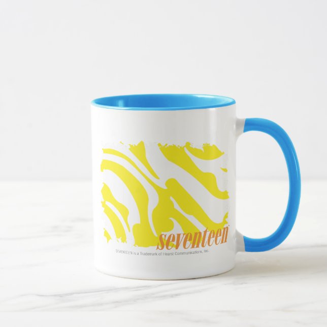Mug Jaune 2 de zèbre (Droite)