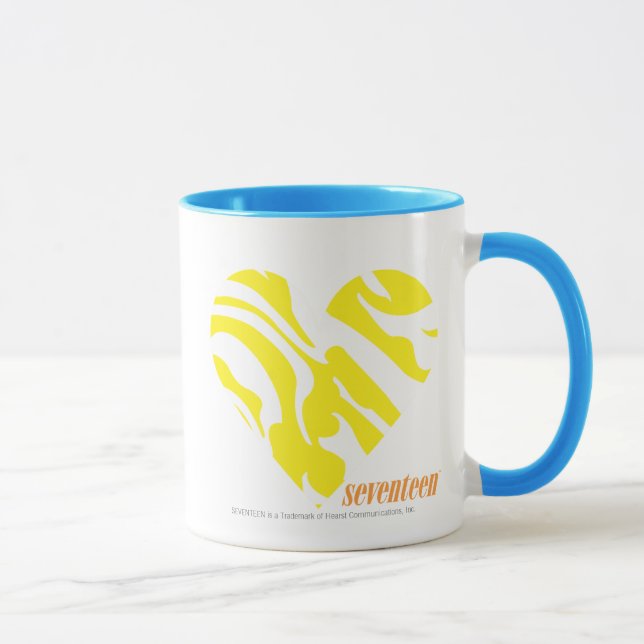 Mug Jaune 4 de zèbre (Droite)