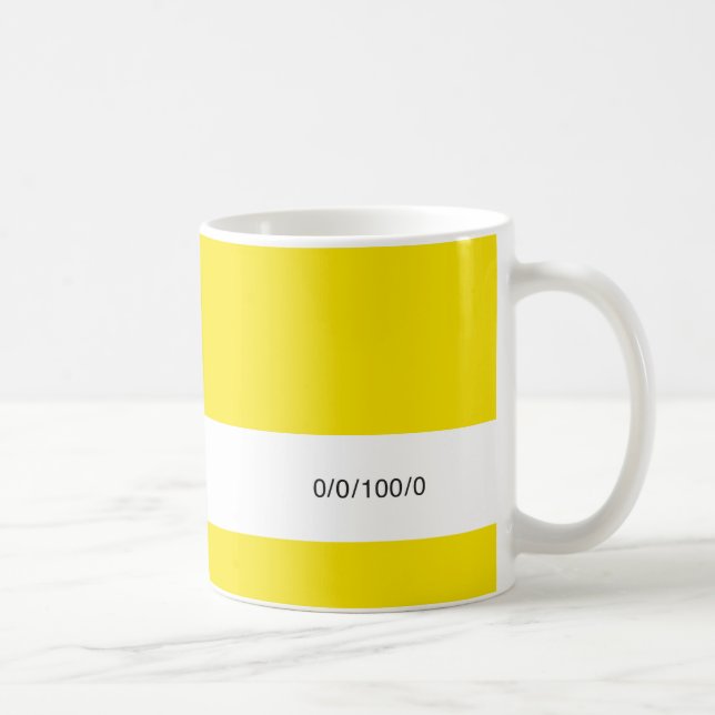 Mug Jaune CMJN | (Droite)
