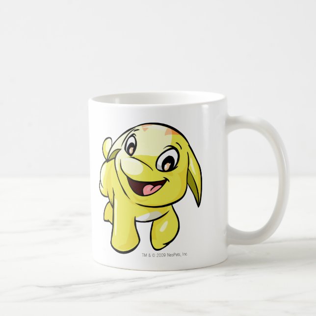 Mug Jaune de Poogle (Droite)