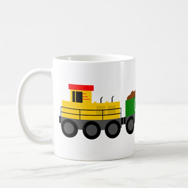 Mug Jaune du train (Gauche)