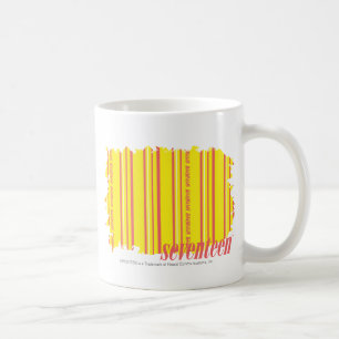 Mug Jaune mince 2 de rayures