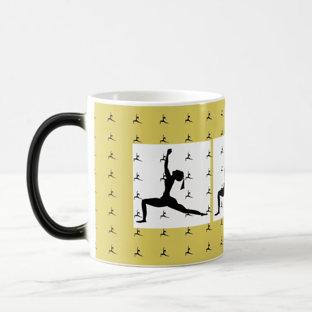 Mug Jaune/ Morphing Designs Coffee Cup magique (Gauche)