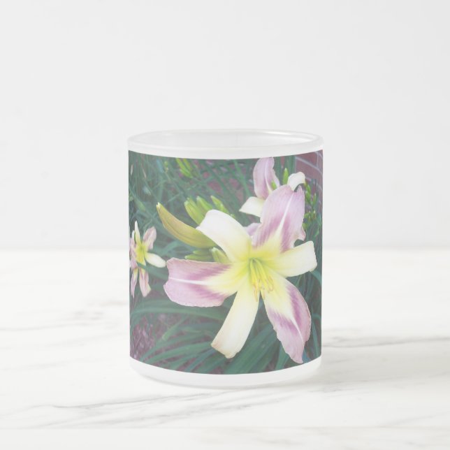 Mug jaune/violet (avec verre dépoli) (Centre)
