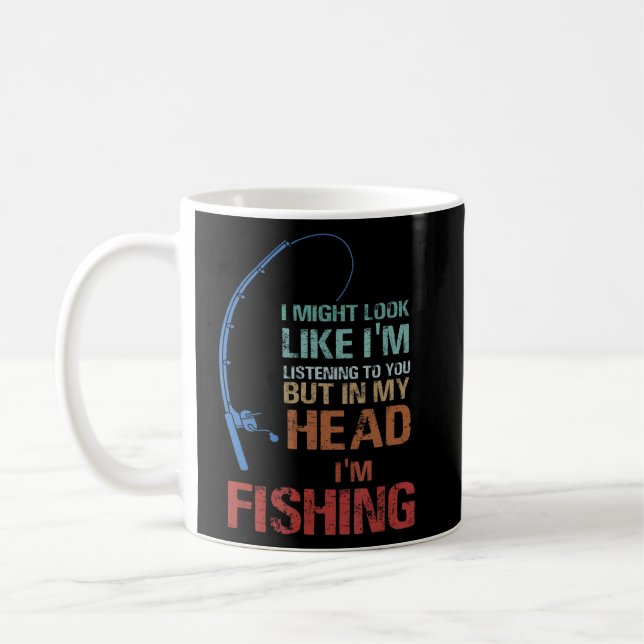 Mug J'Aurais L'Air De Vous Écouter, Mais Dans Mon H (Gauche)