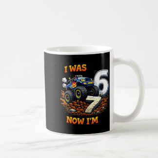 Mug J'avais 6 ans j'ai 7 ans camion monstre anniversai