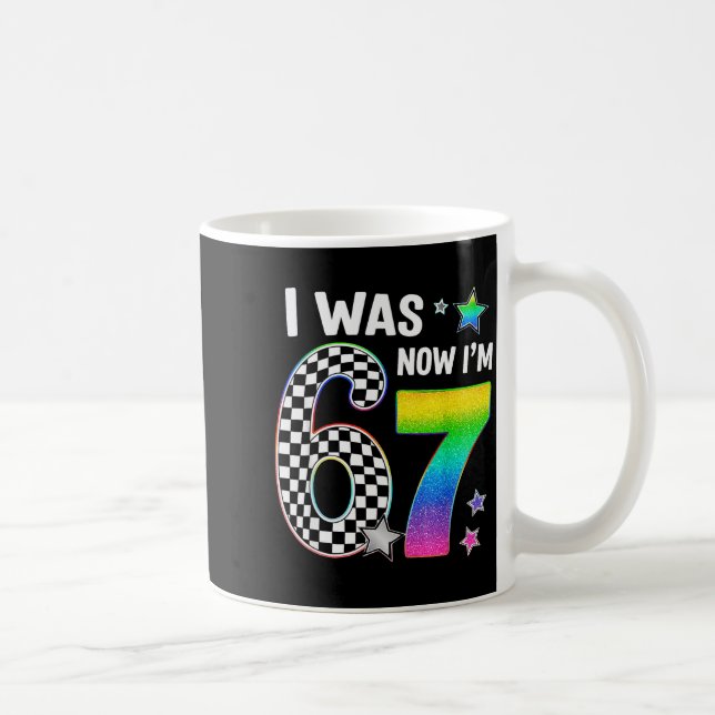 Mug J'avais 6 ans maintenant j'ai 7 ans 67 Sept ans Fi (Droite)