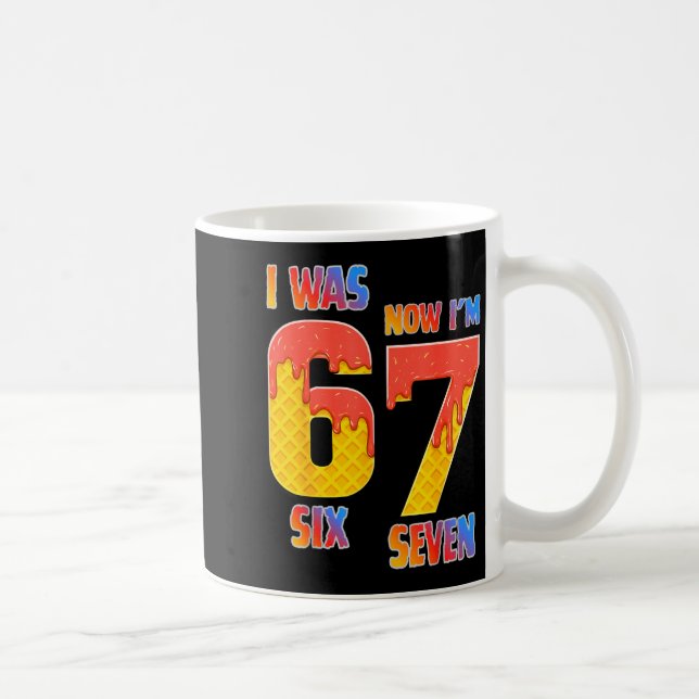 Mug J'avais 6 ans maintenant j'ai 7 ans 7ème anniversa (Droite)