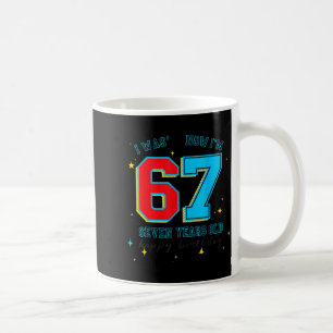 Mug J'avais 6 ans maintenant j'ai 7 ans Anniversaire, 
