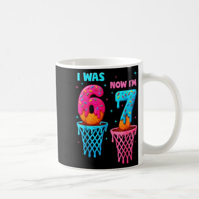 Mug J'avais 6 ans maintenant j'ai 7 ans drôle 67 mème  (Droite)
