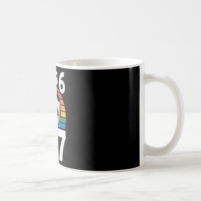Mug J'avais 6 ans maintenant j'ai 7 ans Football Anniv (Droite)