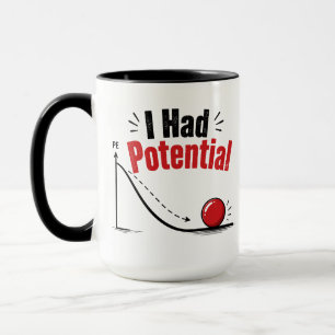 Mug J'avais de l'humour de physique potentiel