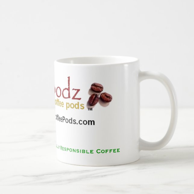 Mug JavaPodz 11 once "vert" 2007 collecteurs attaquent (Droite)