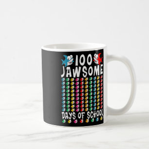 Mug Jawsome Days Of School Shark 100th Day Of School T