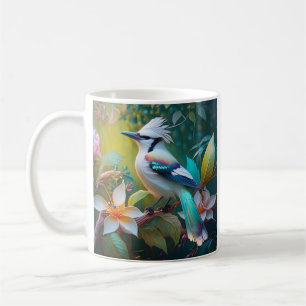 Mug Jay à ailes Turquoises en berceau
