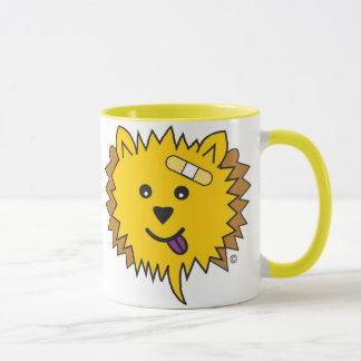 Mug JayJay le jaune de visage de bouffe