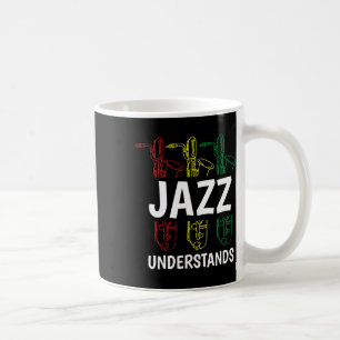 Mug Jazz Music Junetten Black Musicien Africain Ameri