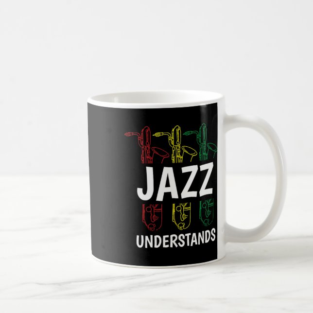 Mug Jazz Music Junetten Black Musicien Africain Ameri (Droite)