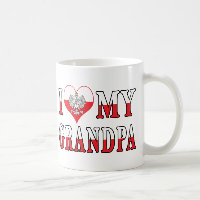Mug J'Coeur Mon Grand-Père (Droite)