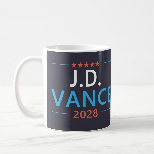 Mug JD Vance 2028 Républicain Patriotique (Gauche)