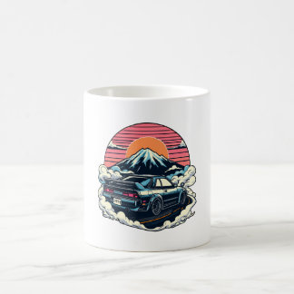 Mug JDM voiture Japonaise Retro Voiture Racine Driftin