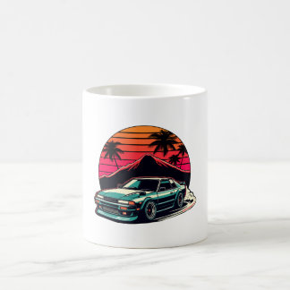 Mug JDM voiture Japonaise Retro Voiture Racine Driftin
