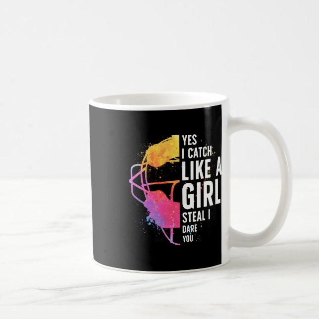 Mug Je attrape comme une fille Softll Catcher Softll J (Droite)