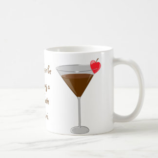 Mug "Je boirais plutôt un martini de chocolat