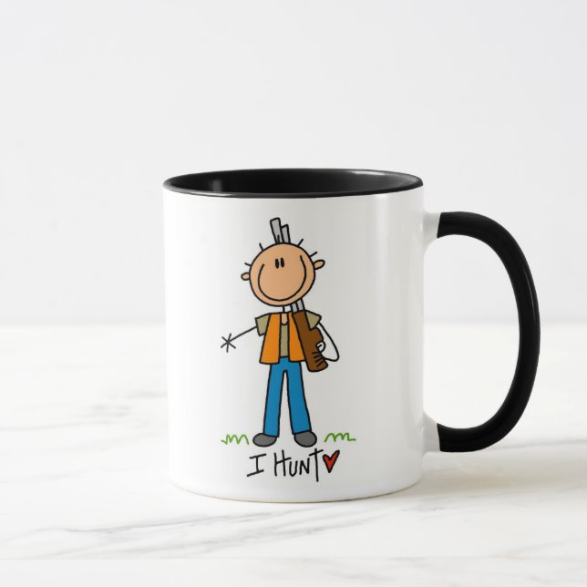 Mug Je chasse (Droite)