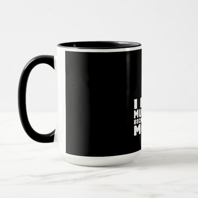 Mug Je Chasse Des Champignons Parce Que Je N'Ai Pas De (Gauche)