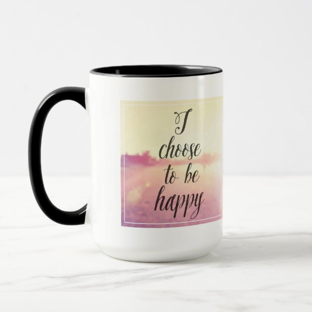 Mug Je choisis d'être heureux (Gauche)