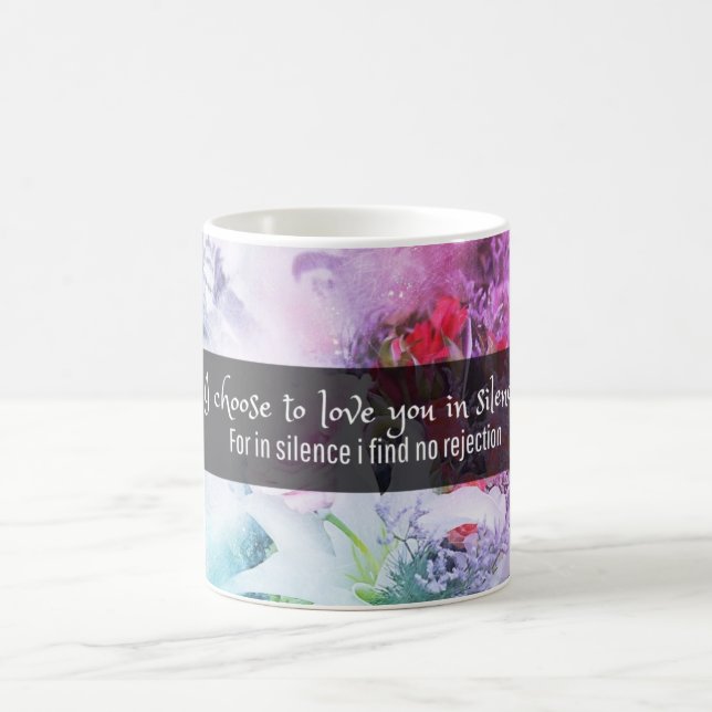 Mug Je choisis l'amour : Inspiration florale (Centre)