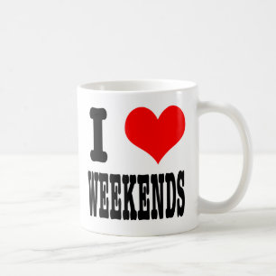 MUG JE COEUR (AMOUR) WEEKENDS