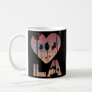 Mug Je Coeur Le I Love La Los Angeles Californie
