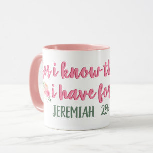 Mug Je Connais Les Plans Que J'Ai Pour Vous // Bible V