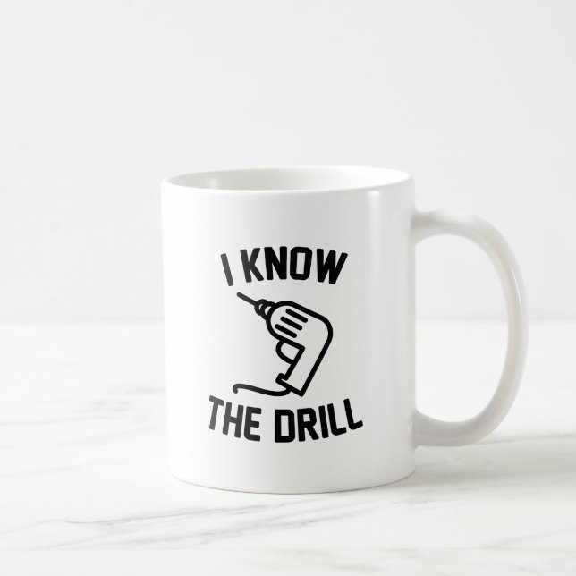 Mug Je Connais L'Exercice (Droite)