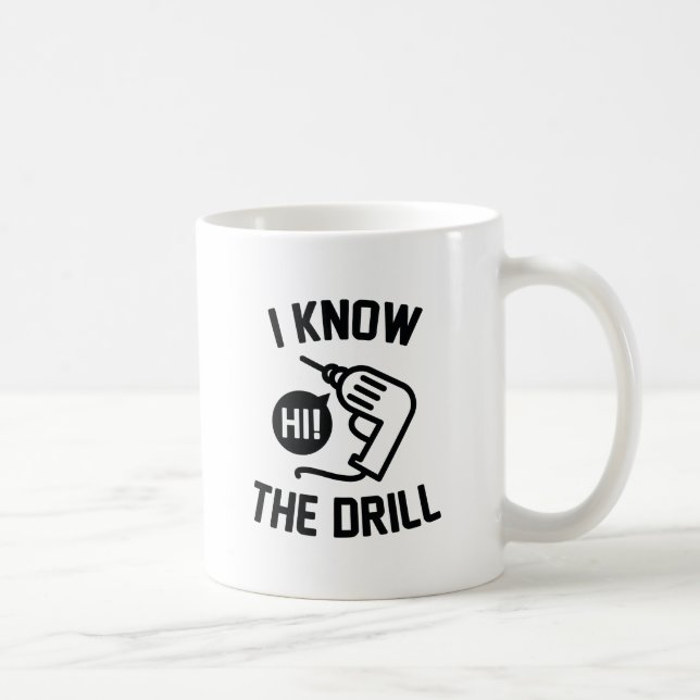 Mug Je Connais L'Exercice (Droite)