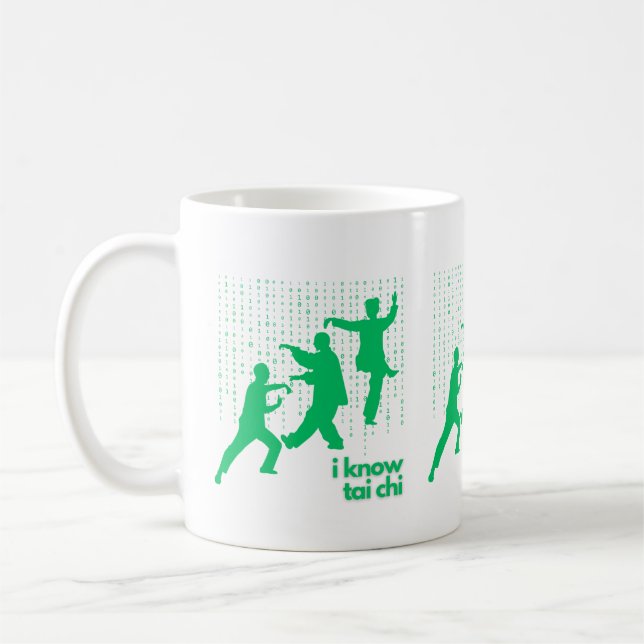 Mug Je Connais Tai Chi Matrix (Gauche)