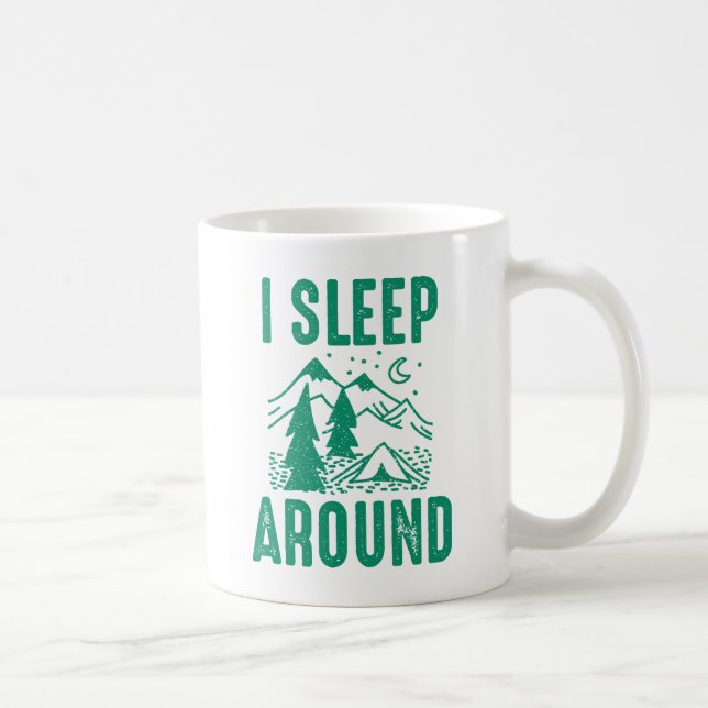 Mug Je couche à droite et à gauche (Droite)