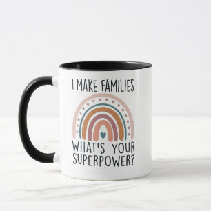 Mug Je Crée Des Familles Quel Est Votre Superpouvoir D