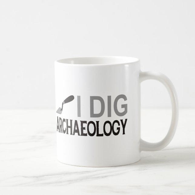 Mug Je creuse l'archéologie (Droite)