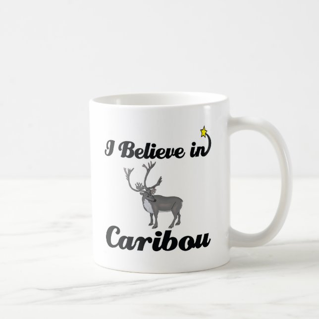 Mug je crois au caribou (Droite)
