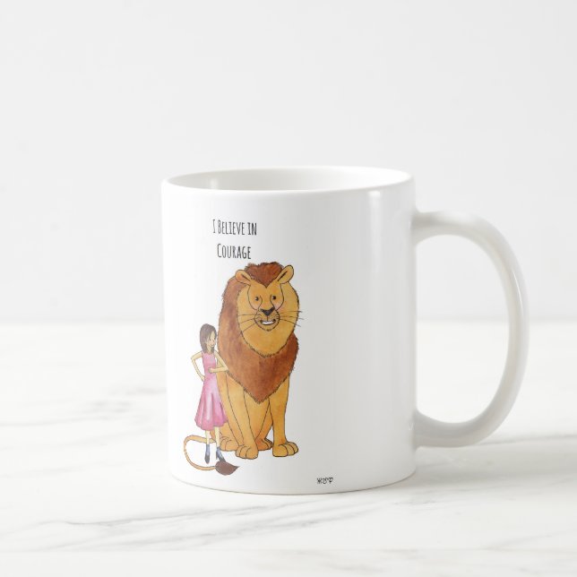 Mug je crois au courage (Droite)