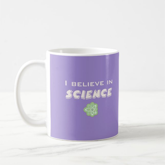 Mug Je Crois En La Science (Gauche)