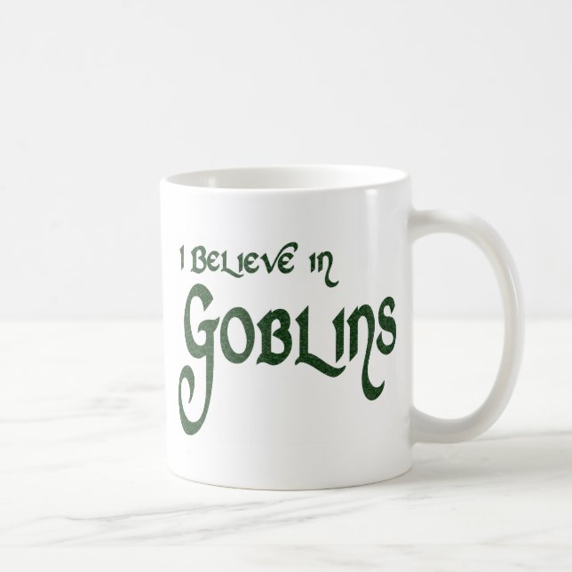 Mug Je crois en lutins (Droite)
